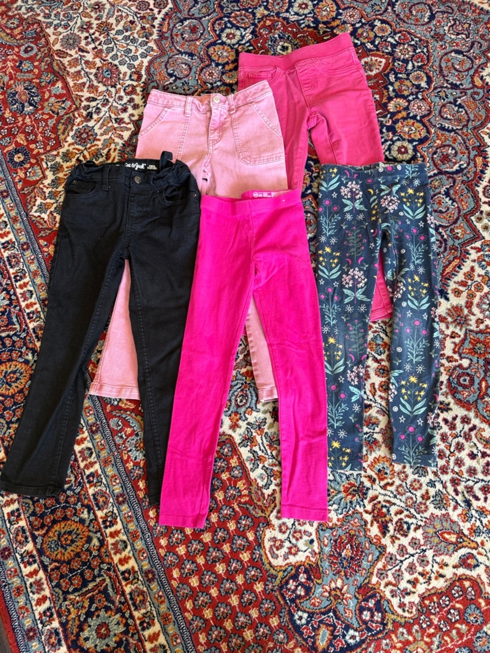 {5 pairs} girls pants size 6